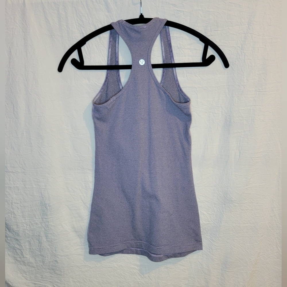 Lululemon Cool Racerback Purple Tank Top - Picture 2 of 3